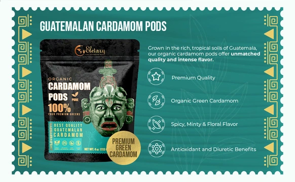 Eletary Cardamom Pods — A+ product education module