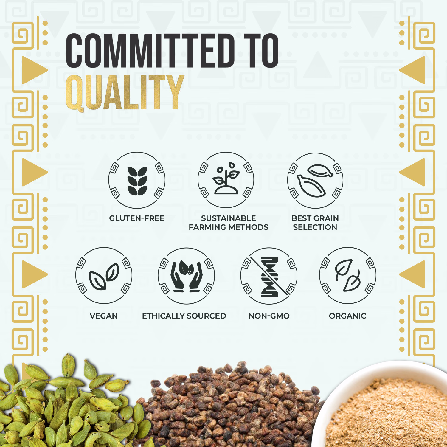 Eletary / Coarsely Ground Cardamom Powder — listing image 5