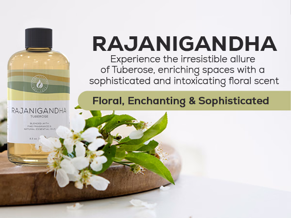 Aroma Country — Rajanigandha / White Tuberose / A+ Content / Rajanigandha, composition 1, panel 1
