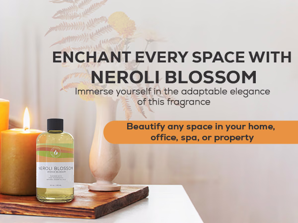 Aroma Country — Neroli Blossom / A+ Content / Elevate any setting, composition 1, panel 1