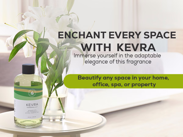 Aroma Country — Kevra / Gardenia Lily / A+ Content / Elevate any setting, composition 1, panel 1