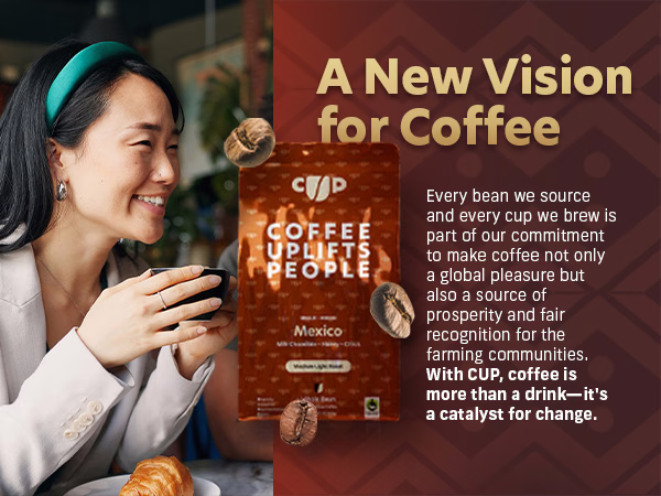 Coffee Uplifts People — Mexico / A+ Content / A new vision for coffee, composition 1, panel 1