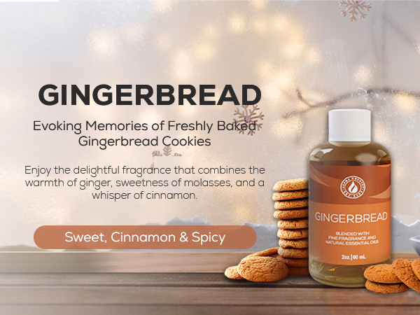 Aroma Country — Winter Collection Gift Box / A+ Content / Gingerbread, composition 1, panel 1