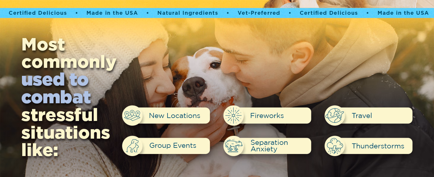 PetJoy — Calm Soothing Hemp Chews / A+ Content, composition 1, panel 1