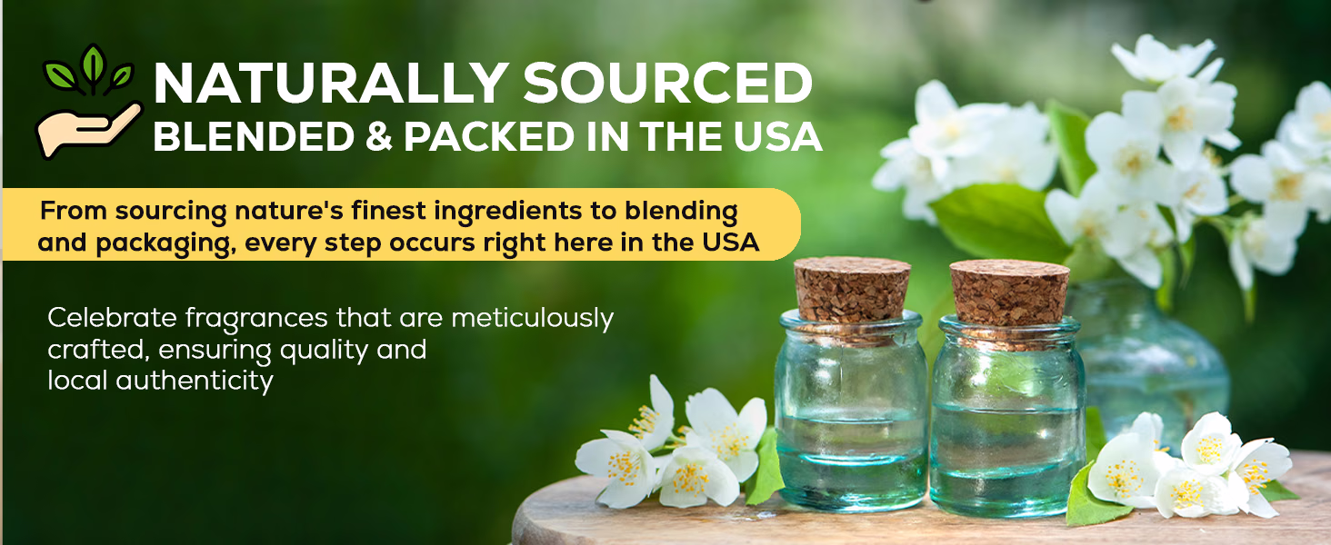 Aroma Country — Chameli Blossom / Blooming Jasmine / A+ Content / Naturally sourced and made in the USA, composition 1, panel 1