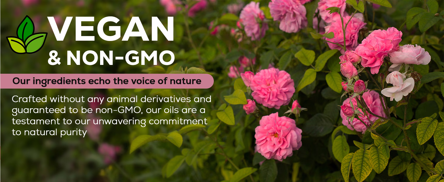 Aroma Country — Ruh Gulab / Rose Garden / A+ Content / Vegan and non-GMO, composition 1, panel 1