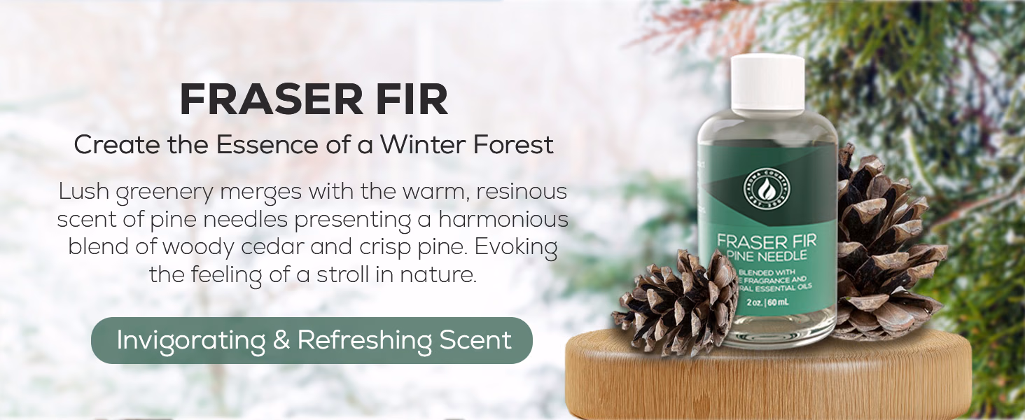 Aroma Country — Winter Collection Gift Box / A+ Content / Fraser Fir, composition 1, panel 1