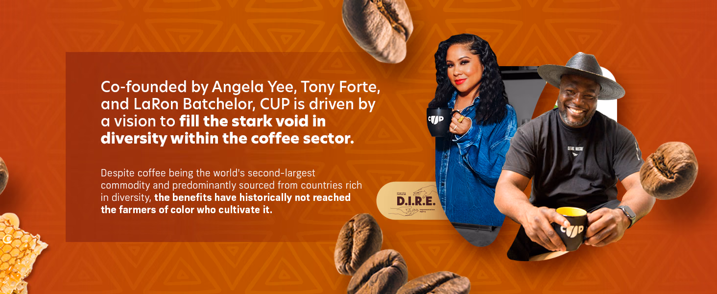 Coffee Uplifts People — Ethiopia / A+ Content / Meet the founders, composition 1, panel 1