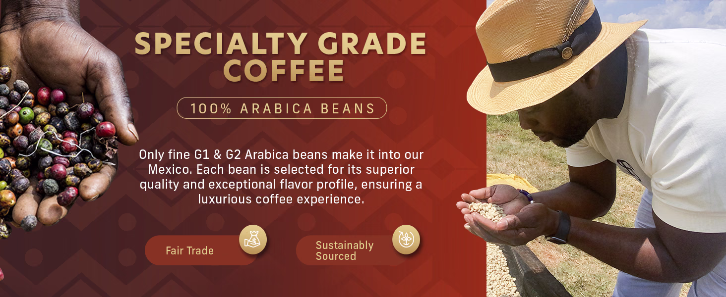 Coffee Uplifts People — Mexico / A+ Content / Specialty grade coffee, composition 1, panel 1