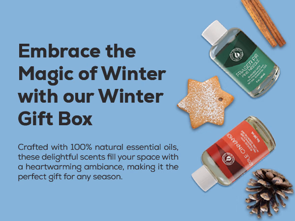 Aroma Country — Winter Collection Gift Box / A+ Content / Embrace the magic of winter, composition 1, panel 1