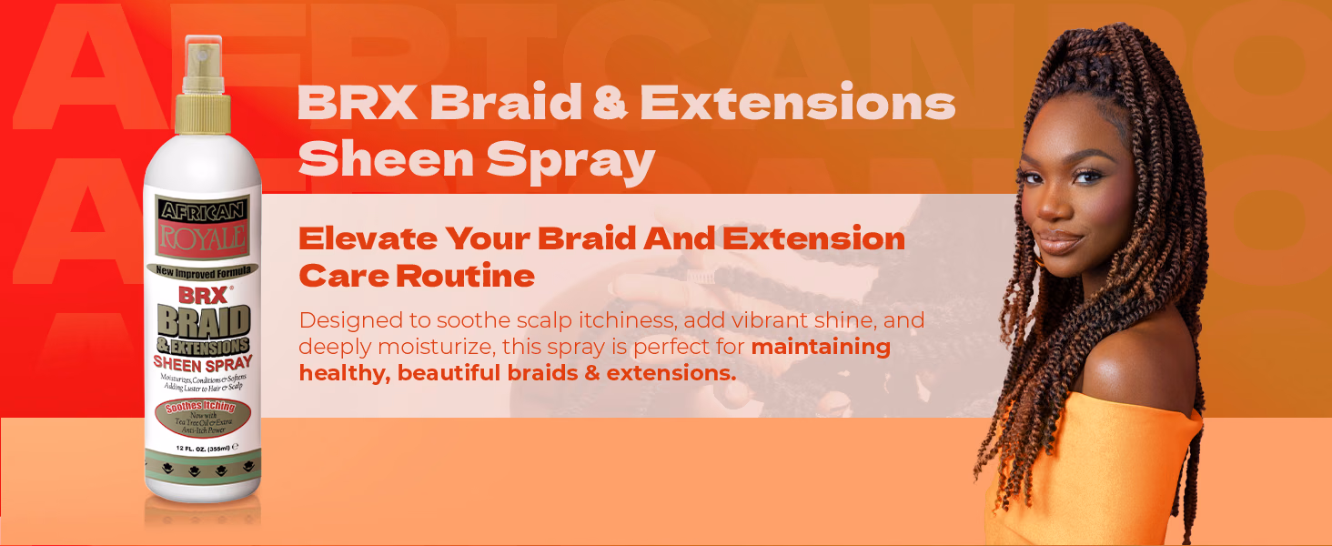 Bronner Bros. — African Royale Hot Six Oil / A+ Content / BRX introduction, composition 1, panel 1