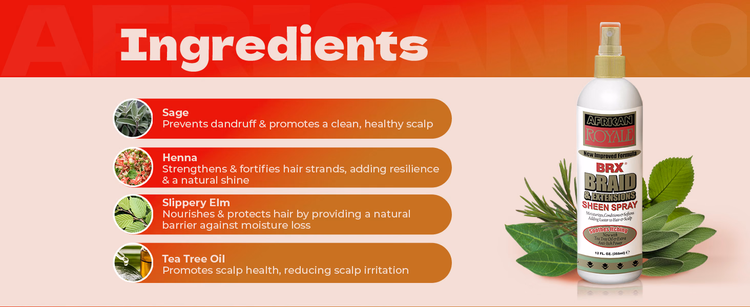 Bronner Bros. — African Royale Hot Six Oil / A+ Content / Ingredients, composition 1, panel 1
