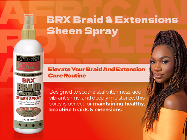 Bronner Bros. — African Royale Hot Six Oil / A+ Content / BRX introduction, composition 1, panel 1