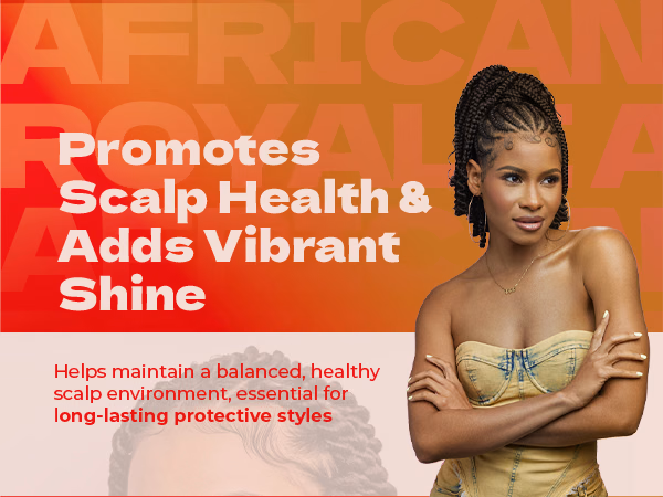 Bronner Bros. — African Royale Hot Six Oil / A+ Content / Scalp health and shine, composition 1, panel 1