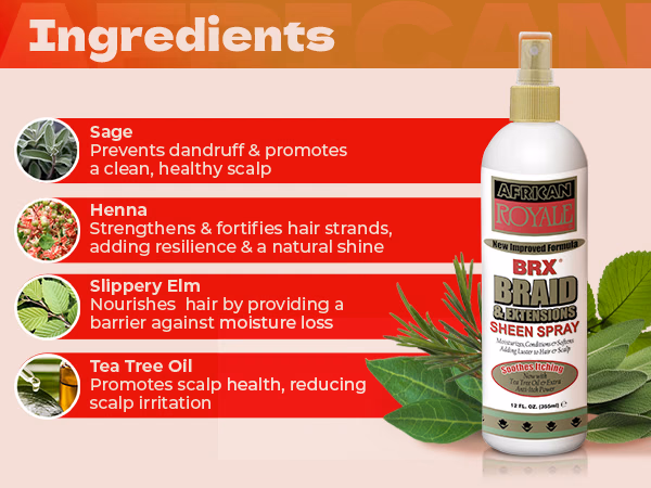 Bronner Bros. — African Royale Hot Six Oil / A+ Content / Ingredients, composition 1, panel 1