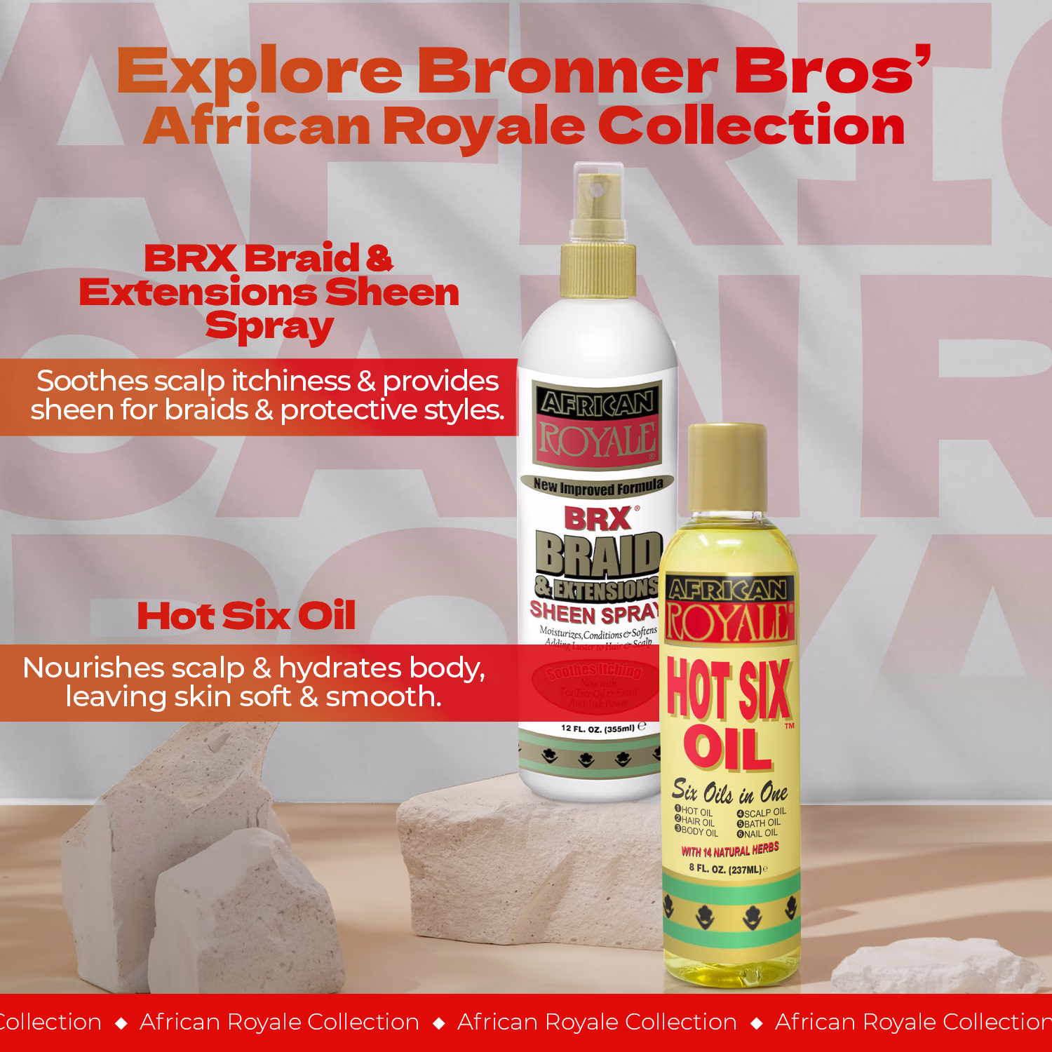 Bronner Bros. / African Royale Hot Six Oil — listing image 7