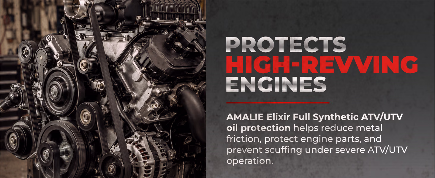 Amalie — Elixir Full Synthetic ATV/UTV 5W-50 / A+ Content, composition 5, panel 1