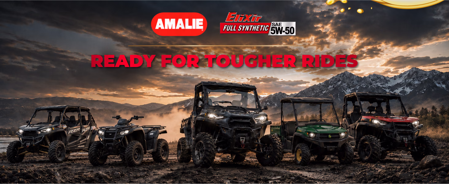 Amalie — Elixir Full Synthetic ATV/UTV 5W-50 / A+ Content, composition 8, panel 1