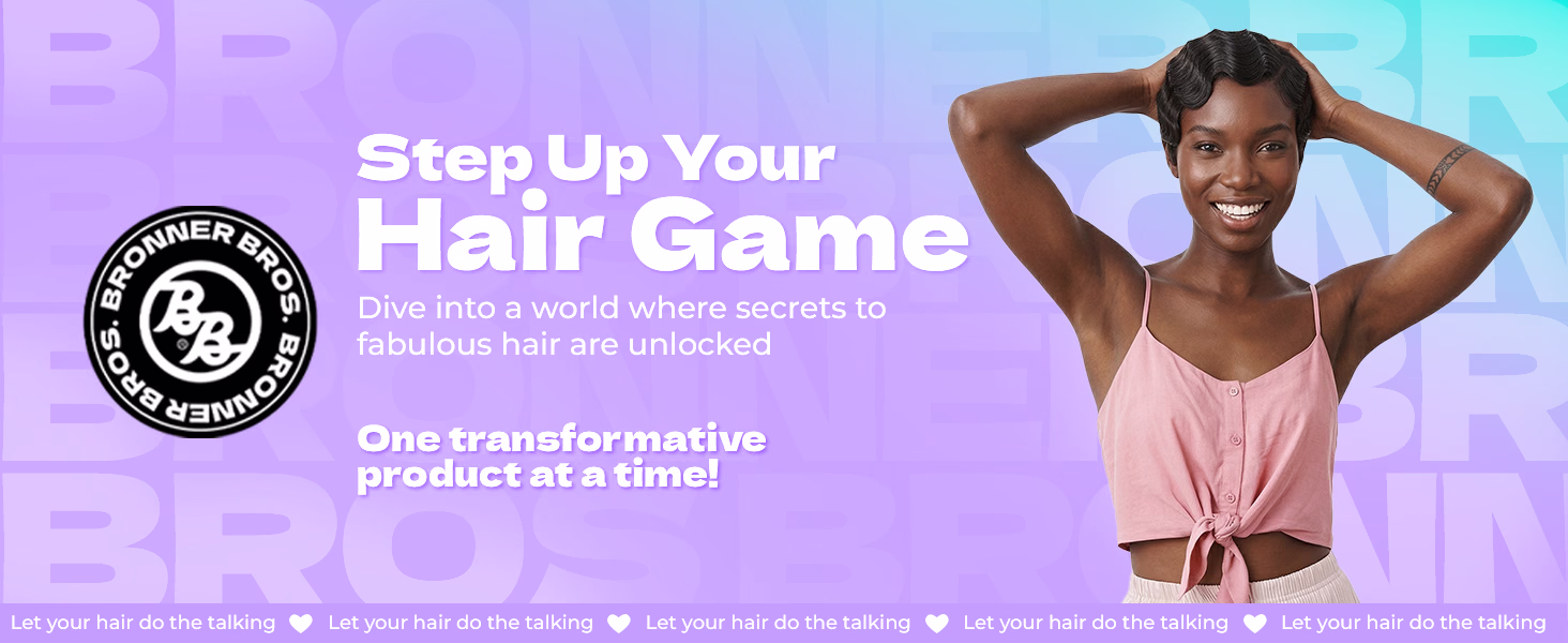 Bronner Bros. — Double Strength Super Gro / A+ Content, composition 1, panel 1