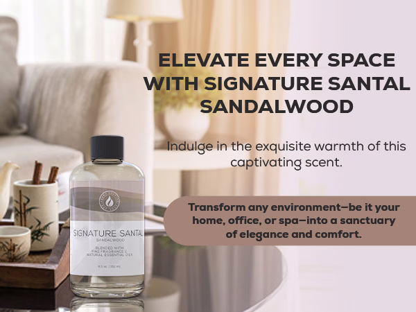 Aroma Country — Signature Santal Sandalwood / A+ Content / Elevate every space, composition 1, panel 1
