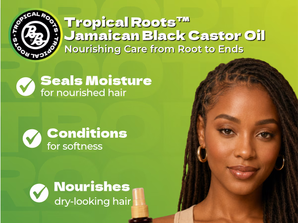 Bronner Bros. — Tropical Roots Jamaican Black Castor Oil / A+ Content, composition 1, panel 1