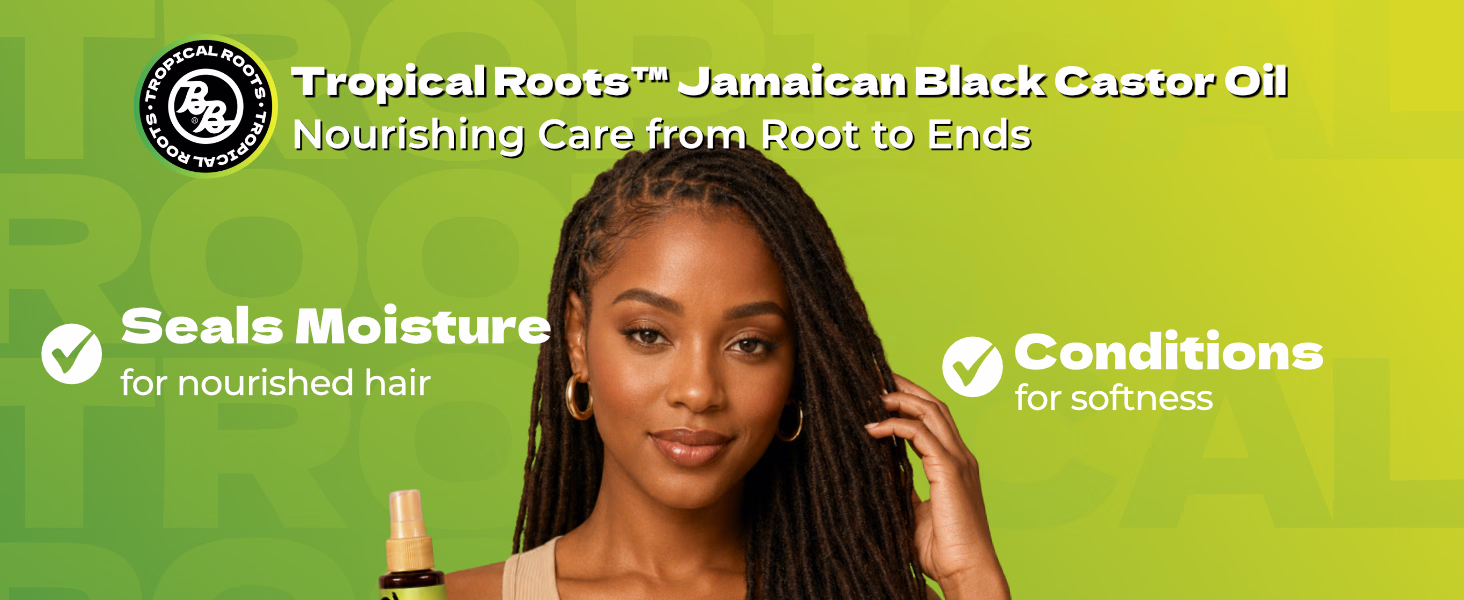 Bronner Bros. — Tropical Roots Jamaican Black Castor Oil / A+ Content, composition 1, panel 1
