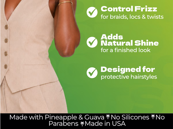 Bronner Bros. — Tropical Roots Firm Locking Gel / A+ Content, composition 1, panel 1