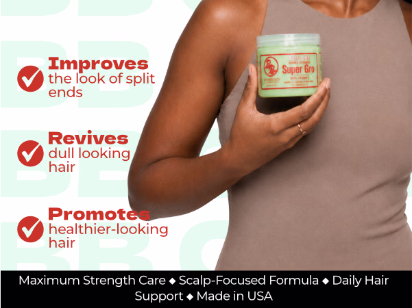Bronner Bros. — Extra Lite Super Gro / A+ Content, composition 1, panel 1