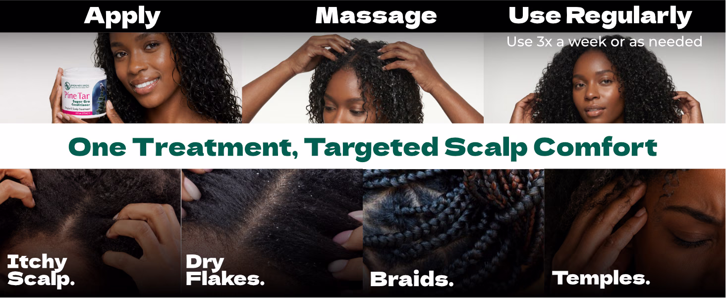 Bronner Bros. — BB Pine Tar Super Gro / A+ Content, composition 1, panel 1