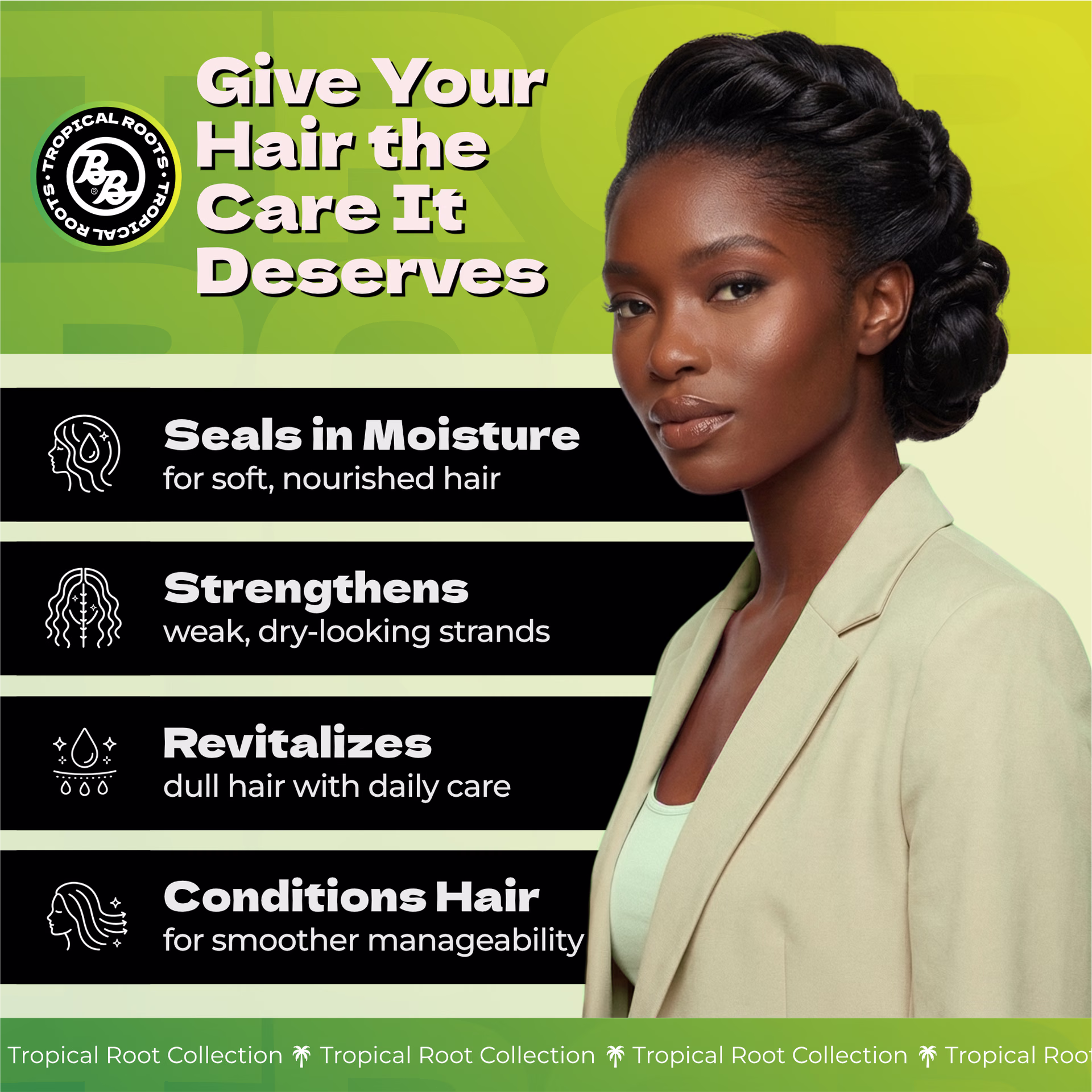 Bronner Bros. / Tropical Roots Jamaican Black Castor Oil — listing image 1