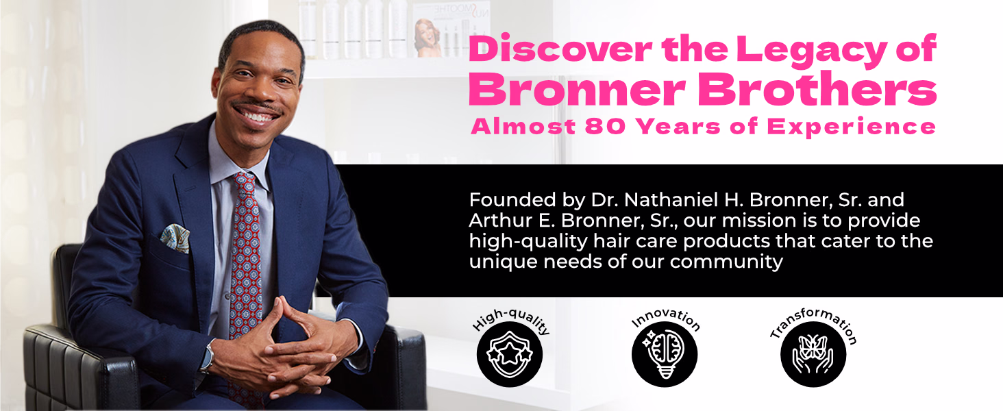 Bronner Bros. — BB Foam Wrap Lotion / A+ Content / Discover the legacy, composition 1, panel 1