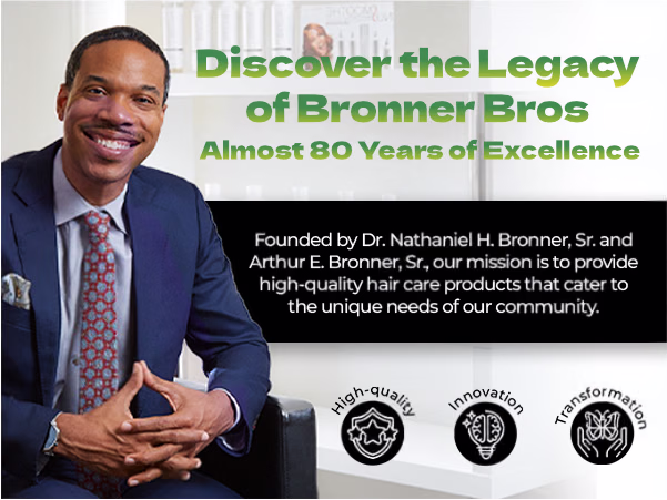 Bronner Bros. — Tropical Roots Jamaican Black Castor Oil / A+ Content / Discover the legacy, composition 1, panel 1
