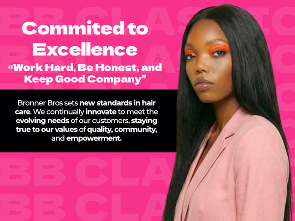 Bronner Bros. — BB Oil Moisturizer Hair Lotion / A+ Content / Committed to excellence, composition 1, panel 1
