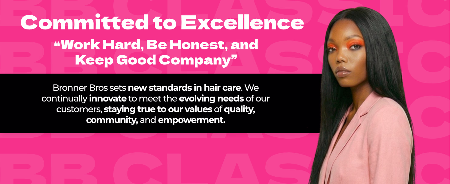 Bronner Bros. — BB Oil Moisturizer Hair Lotion / A+ Content / Committed to excellence, composition 1, panel 1