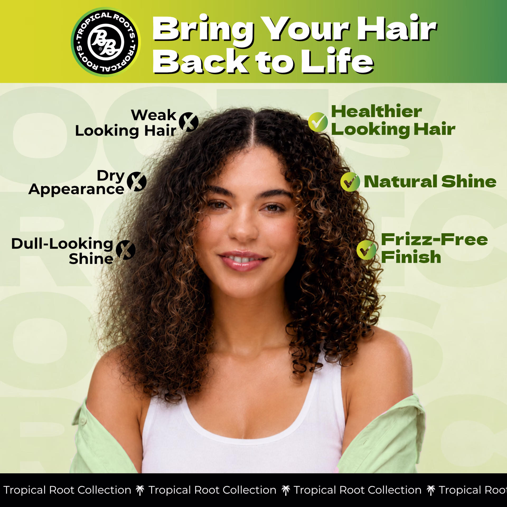 Bronner Bros. / Tropical Roots Stimulating Growth Oil — listing image 3