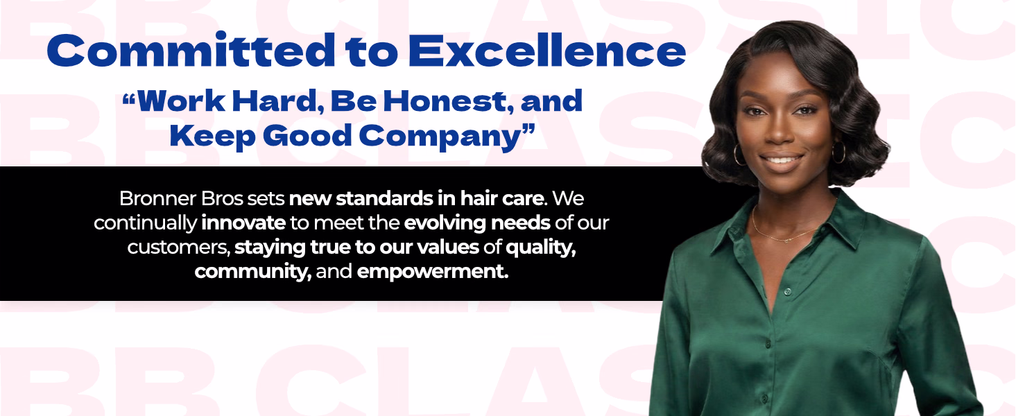 Bronner Bros. — BB Pine Tar Super Gro / A+ Content / Committed to excellence, composition 1, panel 1