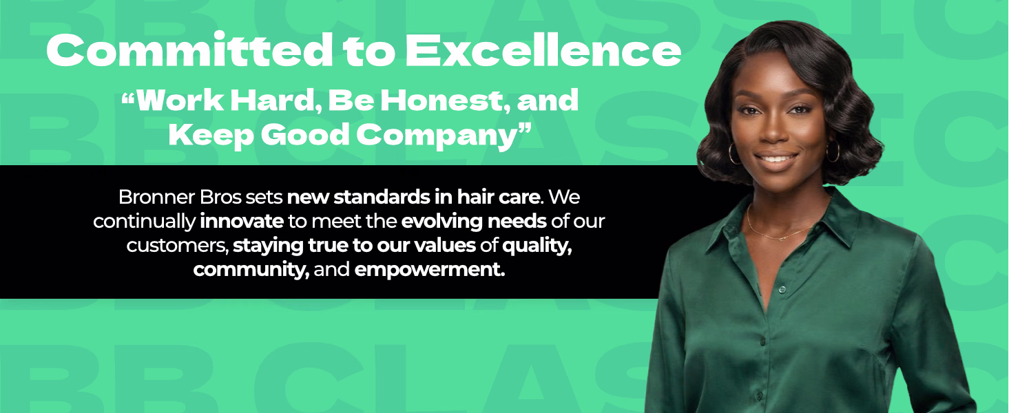 Bronner Bros. — Super Gro Maximum Strength / A+ Content / Committed to excellence, composition 1, panel 1
