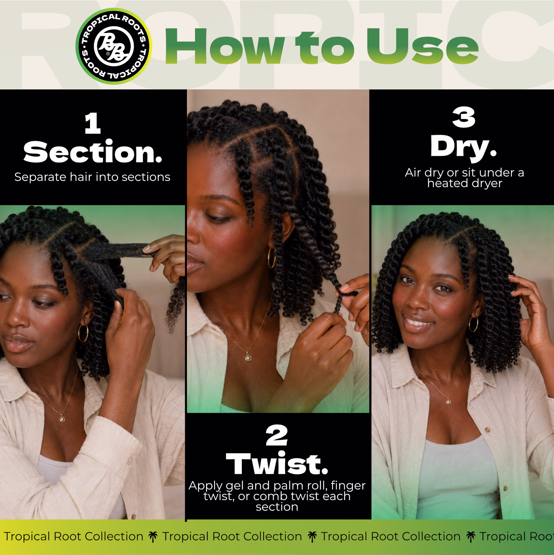 Bronner Bros. / Tropical Roots Firm Locking Gel — listing image 6