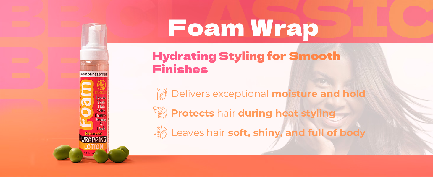 Bronner Bros. — Double Strength Super Gro / A+ Content / Foam Wrap, composition 1, panel 1