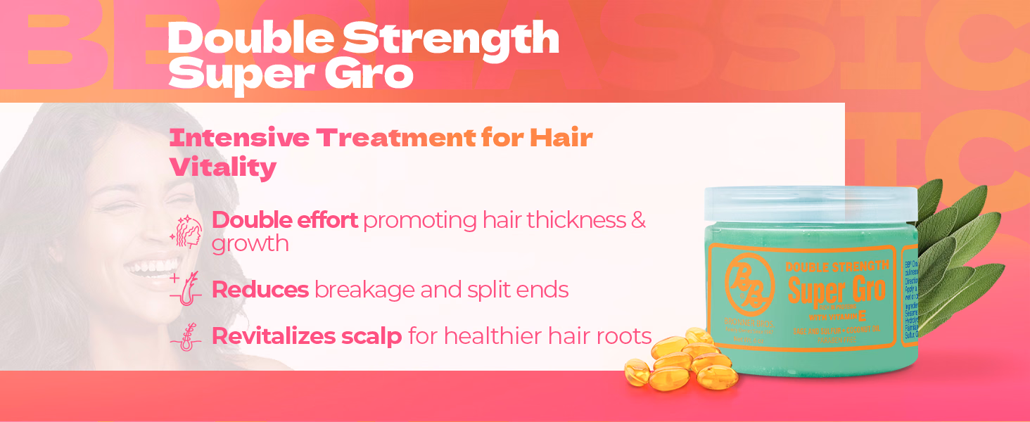 Bronner Bros. — Double Strength Super Gro / A+ Content / Double Strength, composition 1, panel 1