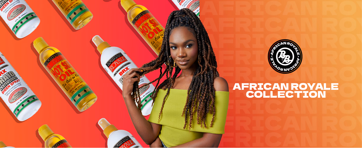 Bronner Bros. — African Royale Hot Six Oil / A+ Content / African Royale, composition 1, panel 1