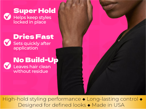Bronner Bros. — Pump It Up! Gold Styling Spritz / A+ Content, composition 1, panel 1