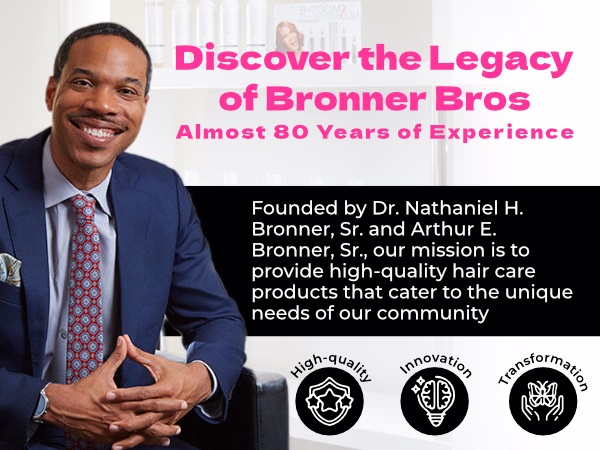 Bronner Bros. — Pump It Up! The Mousse / A+ Content / Discover the legacy, composition 1, panel 1