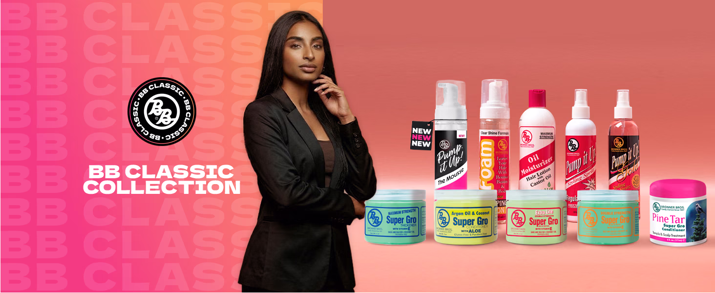 Bronner Bros. — Pump It Up! The Mousse / A+ Content / BB Classics, composition 1, panel 1