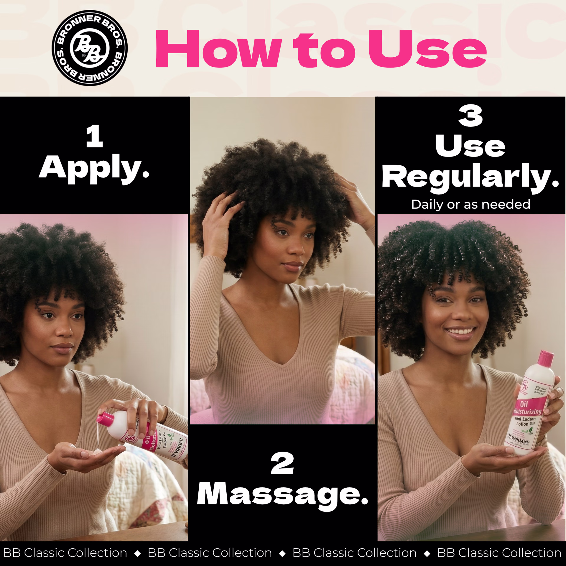 Bronner Bros. / BB Oil Moisturizer Hair Lotion — listing image 5
