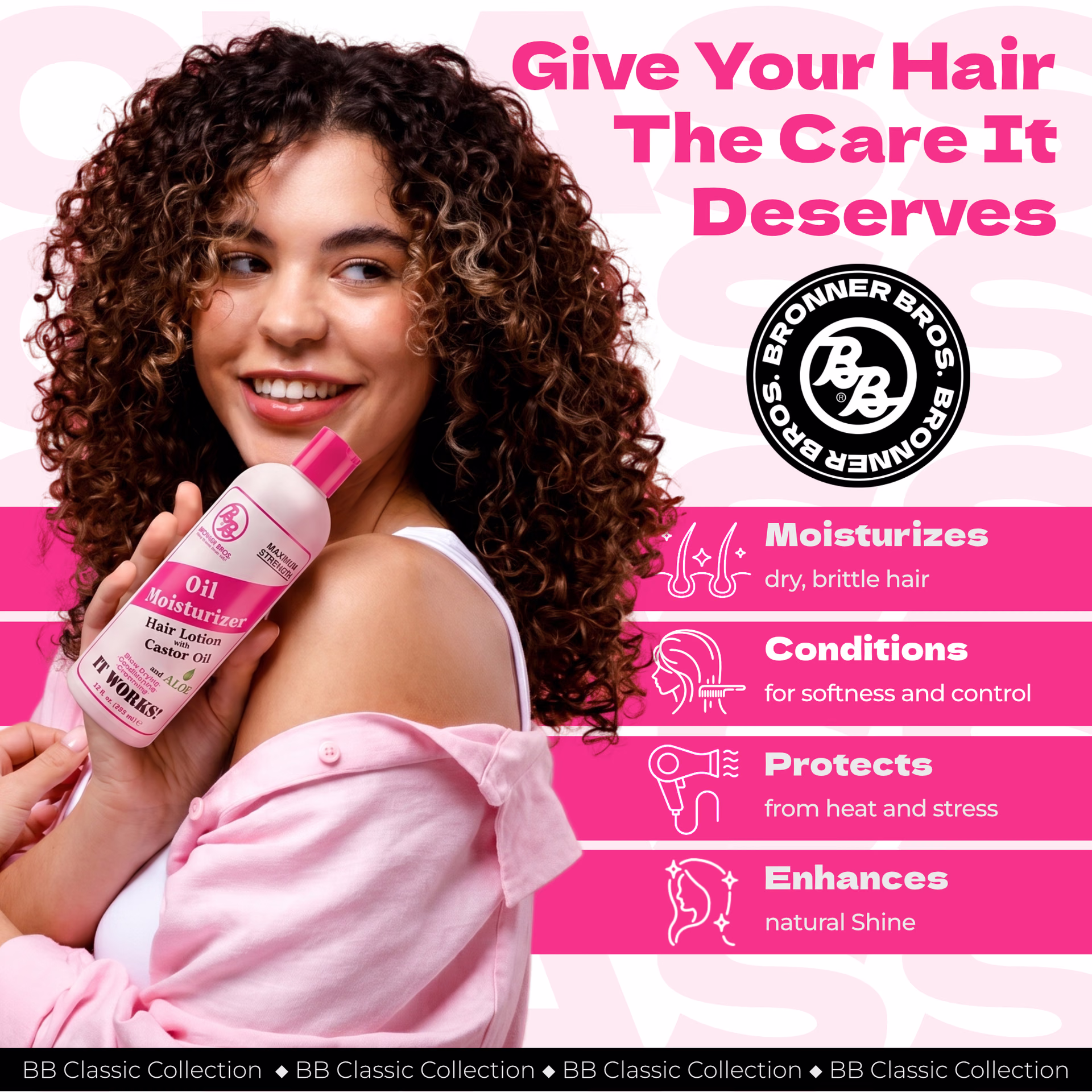 Bronner Bros. / BB Oil Moisturizer Hair Lotion — listing image 1
