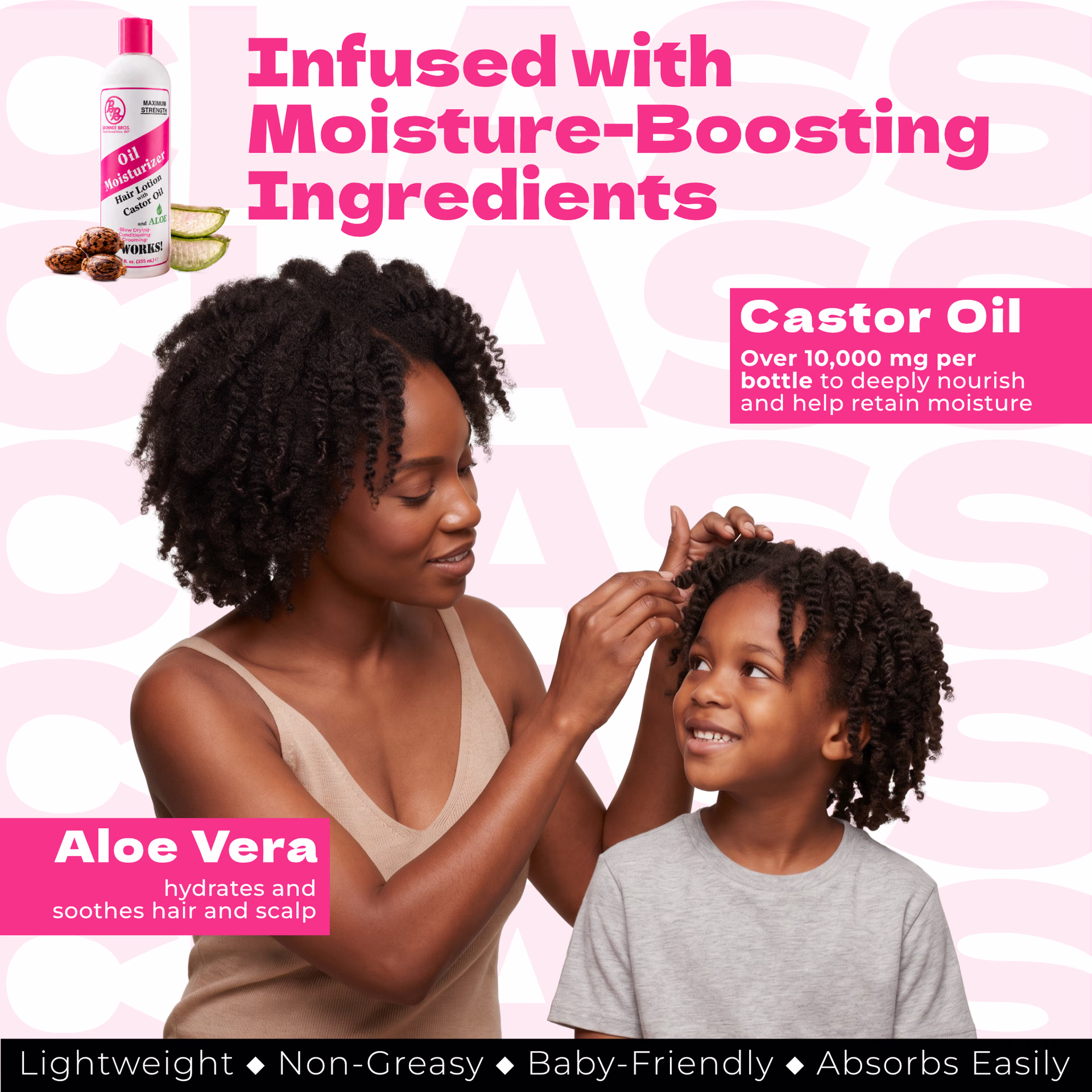 Bronner Bros. / BB Oil Moisturizer Hair Lotion — listing image 2