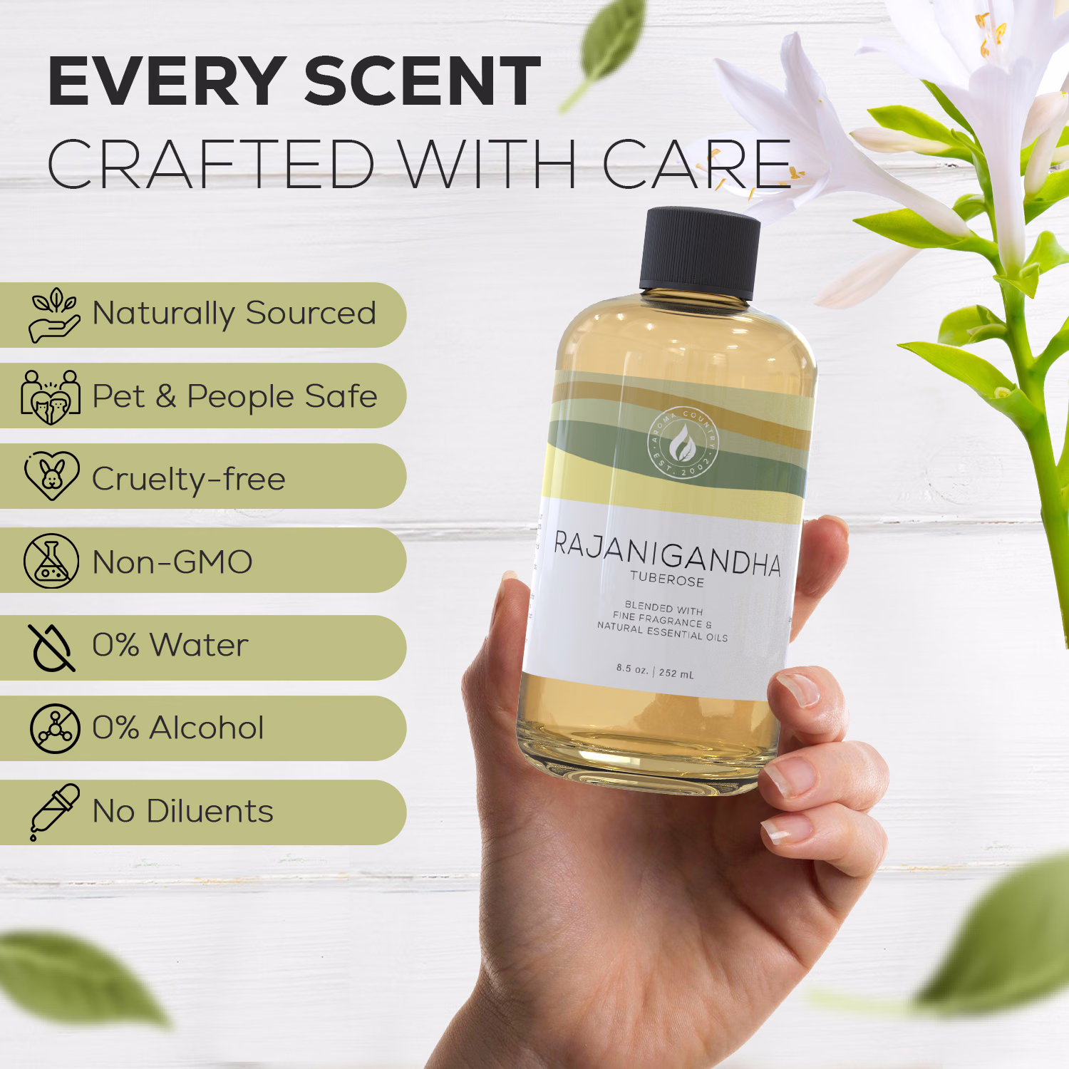 Aroma Country / Rajanigandha / White Tuberose — listing image 4