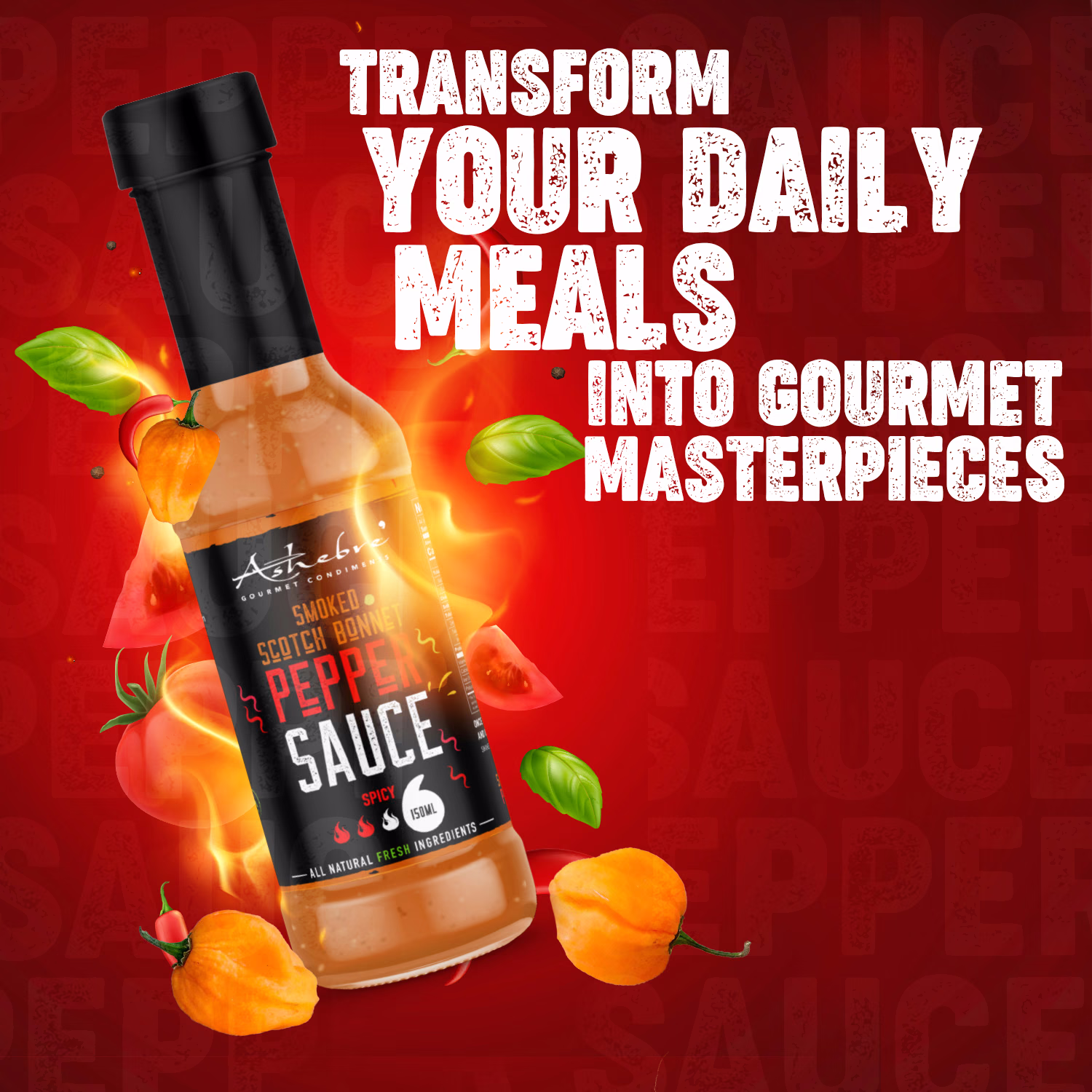 Ashebre Gourmet — selected project artwork