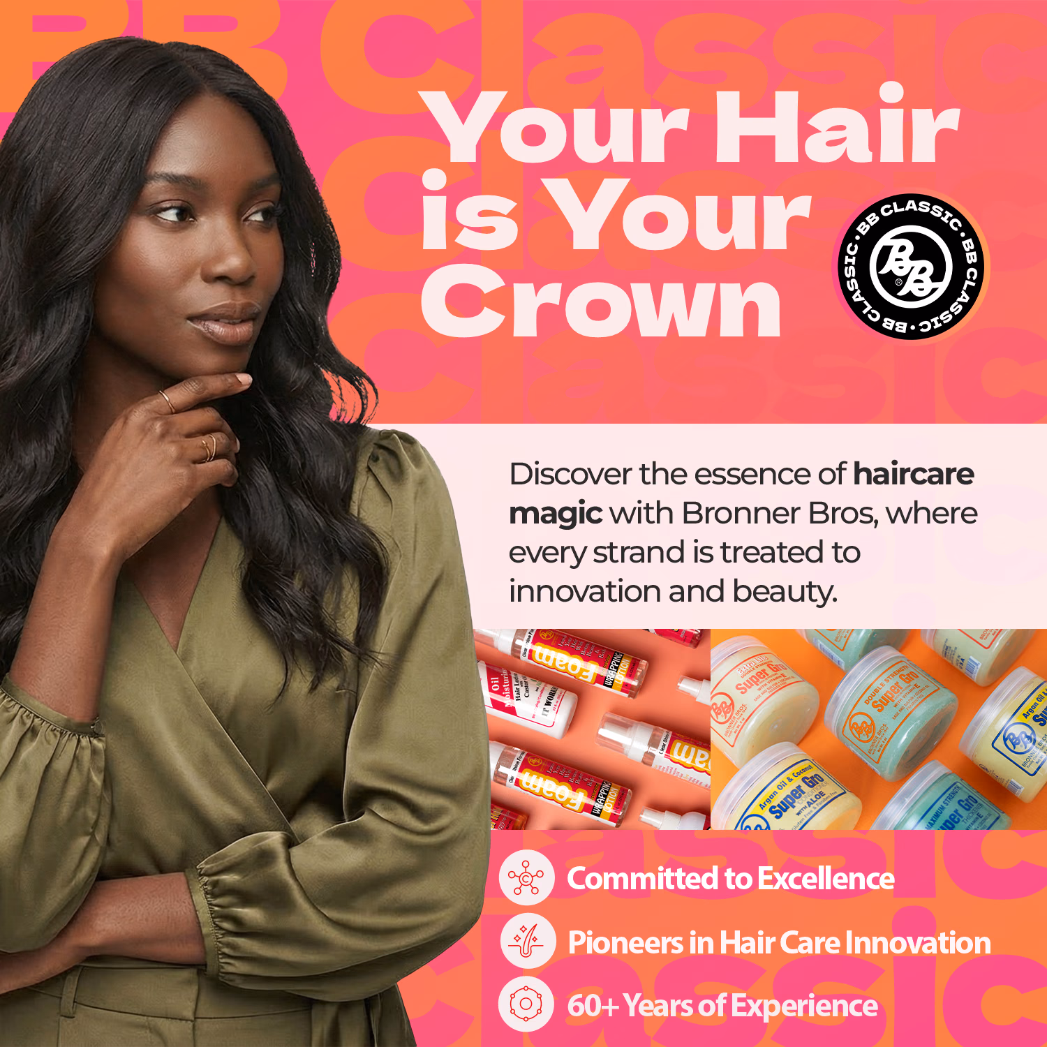 Bronner Bros. / BB Oil Moisturizer Hair Lotion — 12 pack — listing image 5